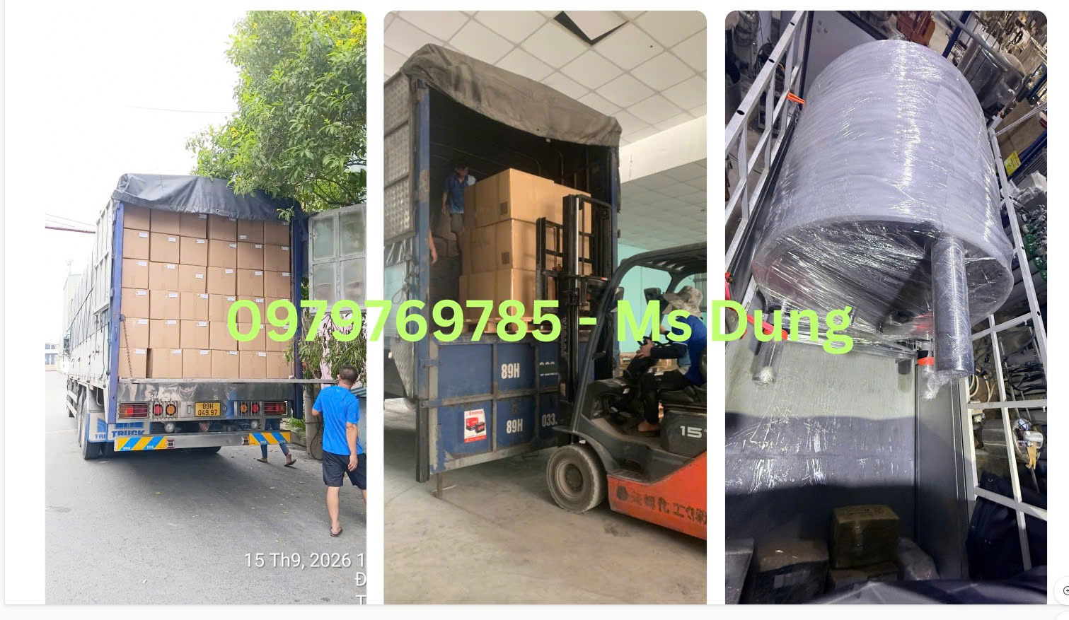 Chành xe gửi hàng đi Thanh Hóa